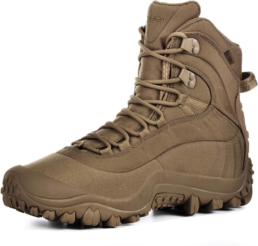 

Мужские тактические водонепроницаемые ботинки XPETI Mid-Ankle Thermator, Coyote