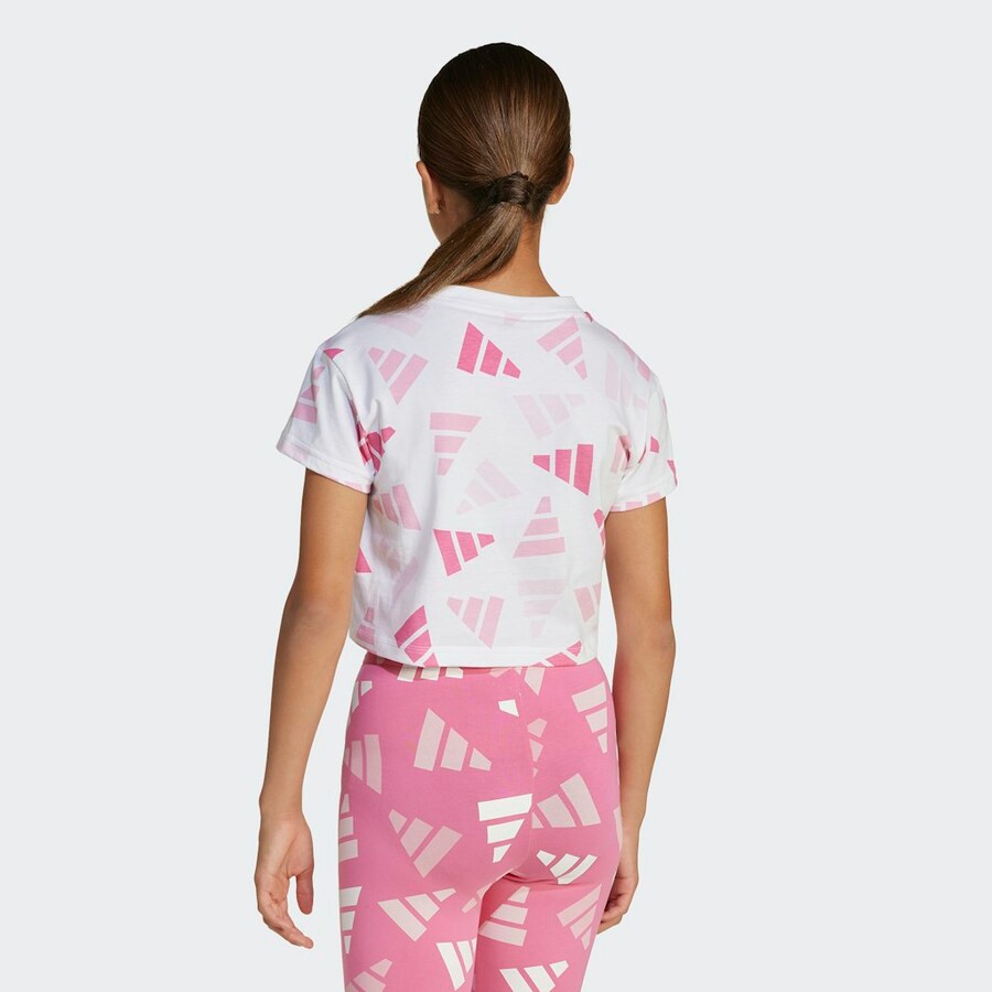 Рубашка для выступлений ADIDAS SPORTSWEAR Seasonal Essentials Celebration, белый — фото 3