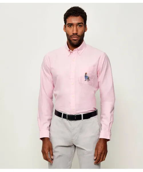 

Рубашка Custom fit Polo Ralph Lauren, розовый