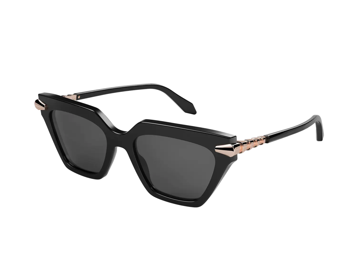 

Солнцезащитные очки Serpenti Bvlgari, черный