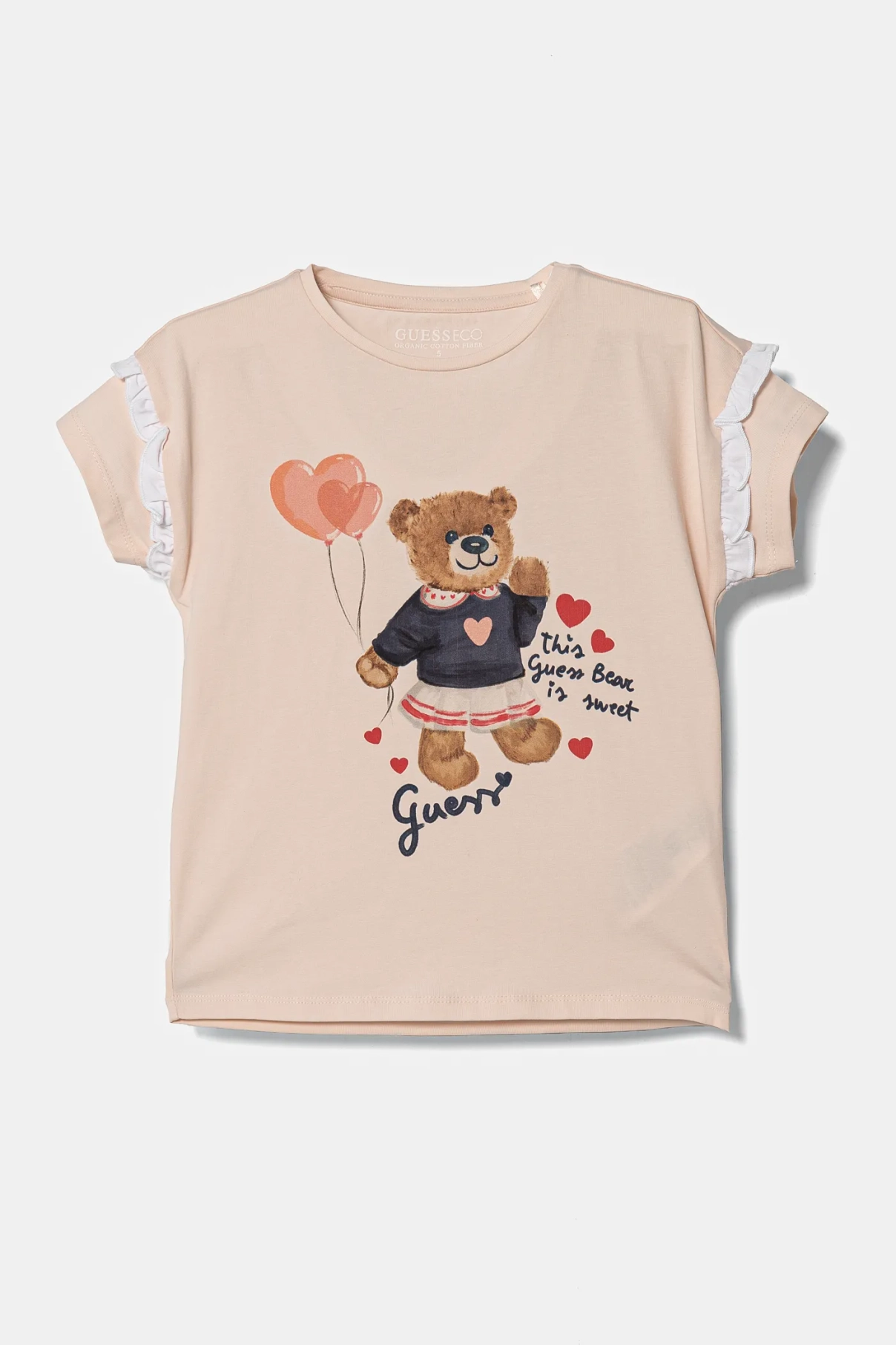 

Детская футболка Guess, розовый
