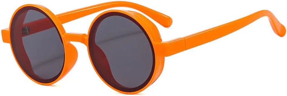 

Круглые солнцезащитные очки для женщин, ретро-солнцезащитные очки для мужчин, винтажные очки с защитой от УФ-излучения UV400, для отдыха на природе и пляже LANGSER, 2