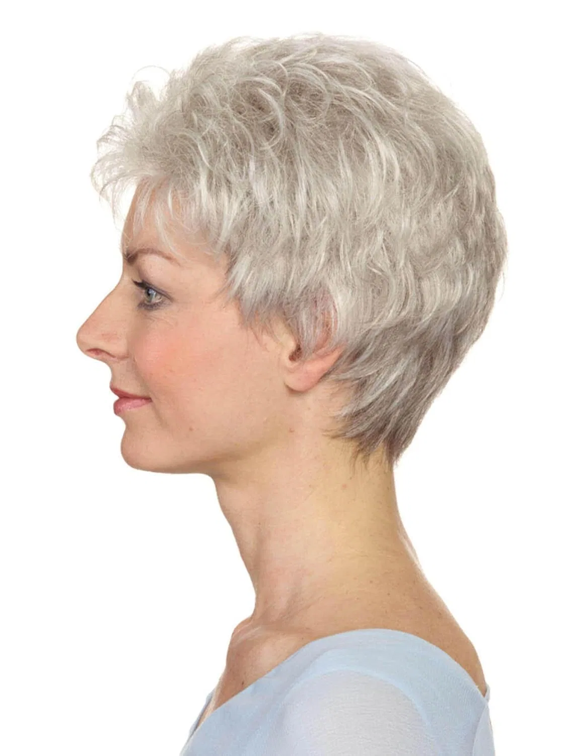 Парик «Ellen» из высококачественных синтетических волос от Lofty Lofty, Light Grey — фото 2