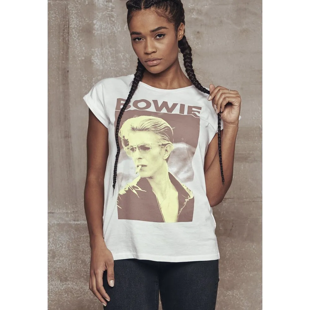 

Футболка с коротким рукавом Mister Tee David Bowie, белый