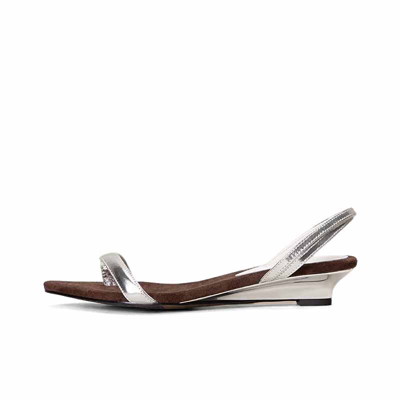 SHOEMAKER QUEEN Женские сандалии на одной застежке черные, цвет Black — фото 3