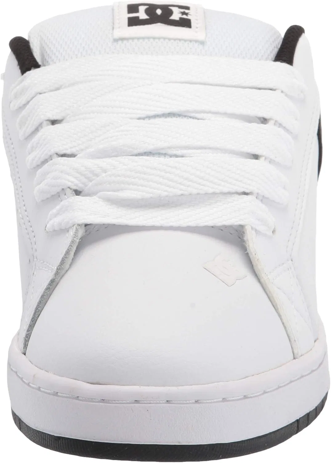 Мужские скейтбордические кроссовки DC Court Graffic DC Shoes, White Black Black — фото 2