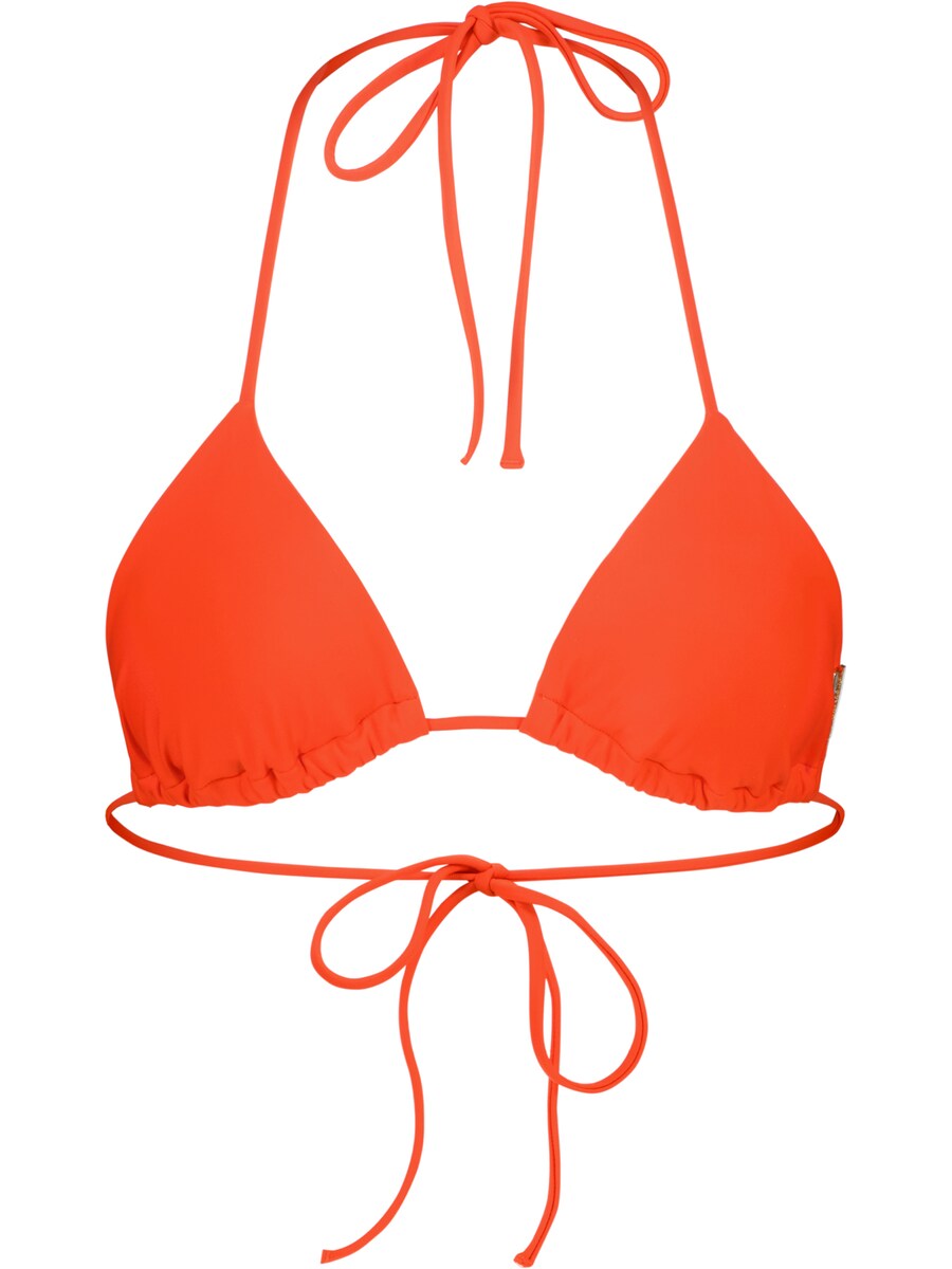 

Треугольный бикини-топ Alife and Kickin Triangle Bikini Top, цвет orange red