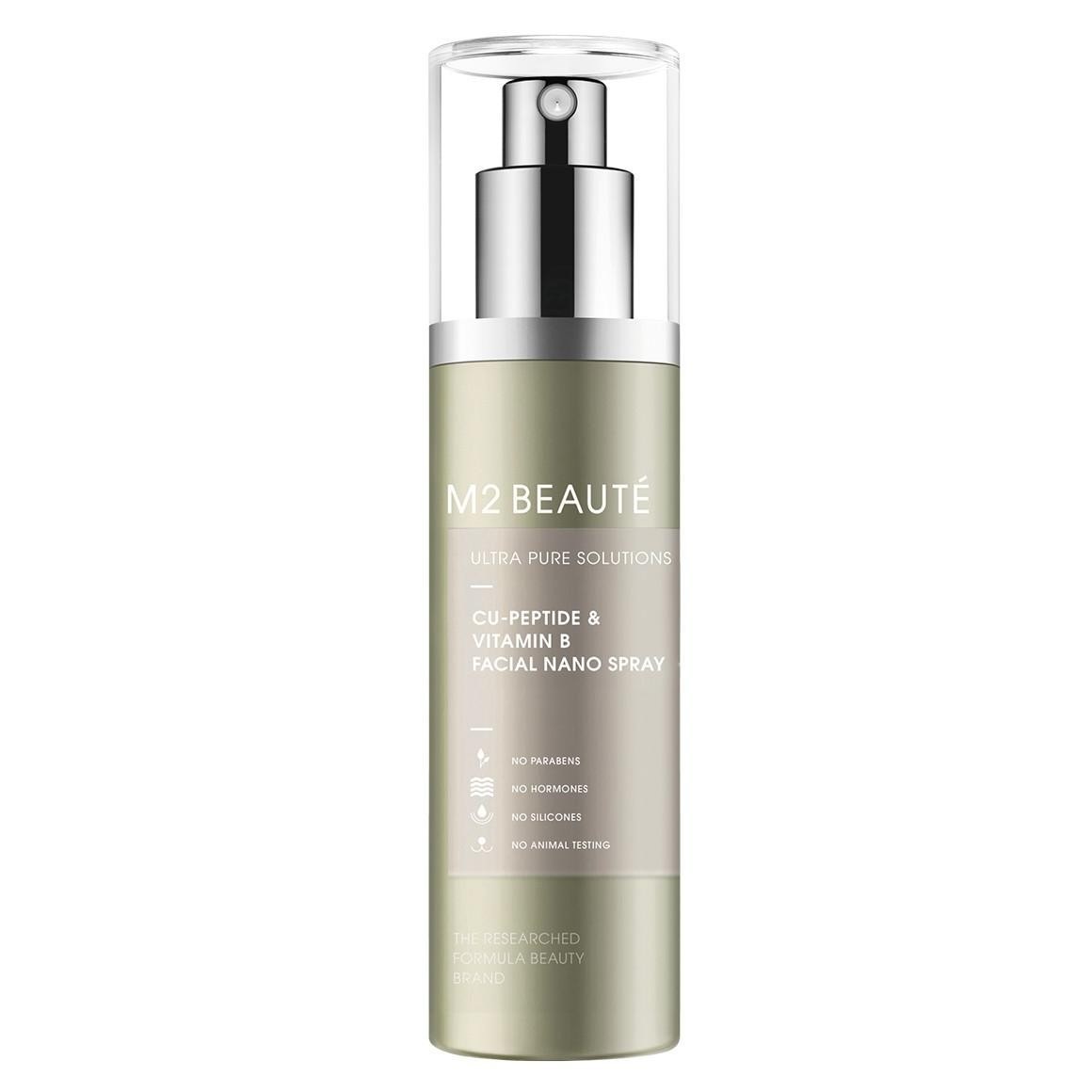 Спрей для лица ultra pure solutions cu-peptide & vitamin b facial nano spray M2 Beaute, объем 75 мл — фото 2