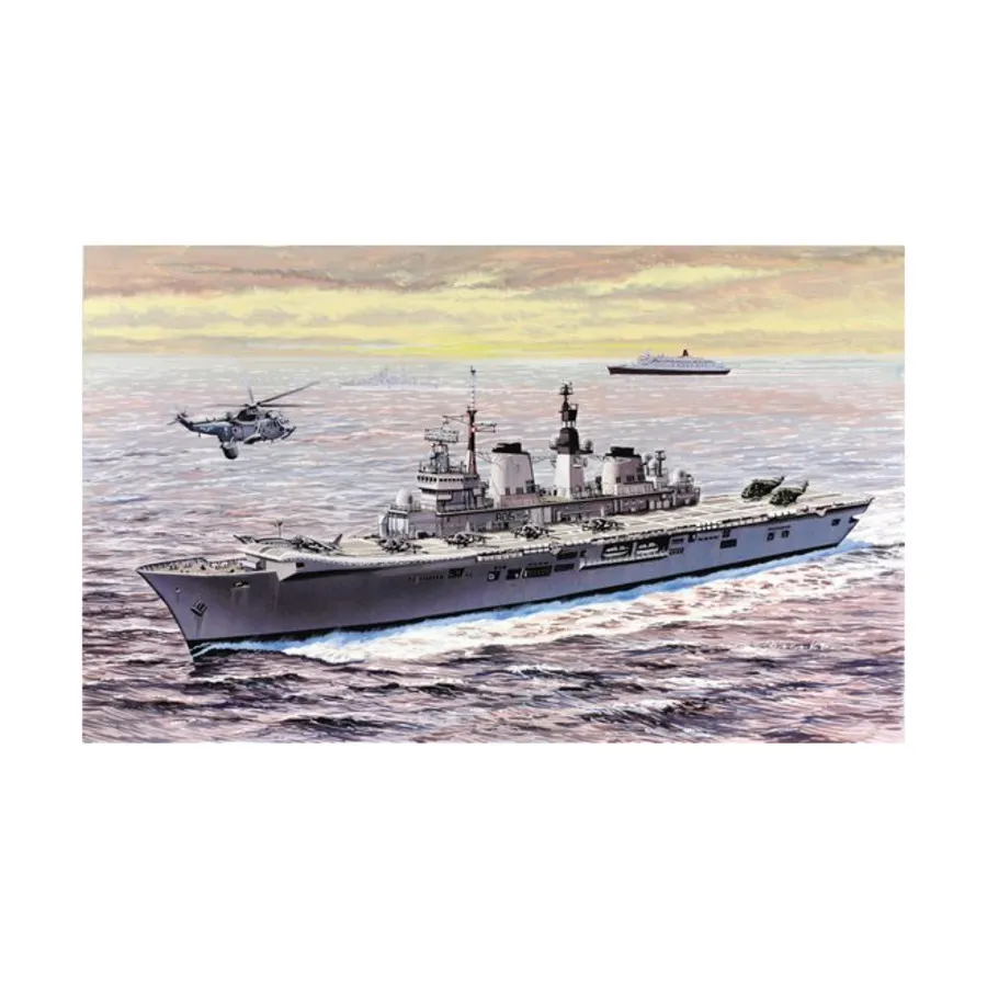 

H.M.S. Непобедимый легкий авианосец - Фолклендская война, Dragon Models - Modern Sea Power Series (1:700)