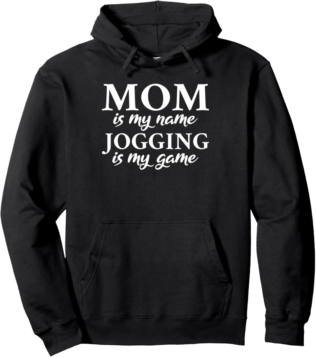 

Меня зовут мама, я люблю бегать, толстовка Jogger Mom Hoodie Jogging Apparel & Gifts, черный