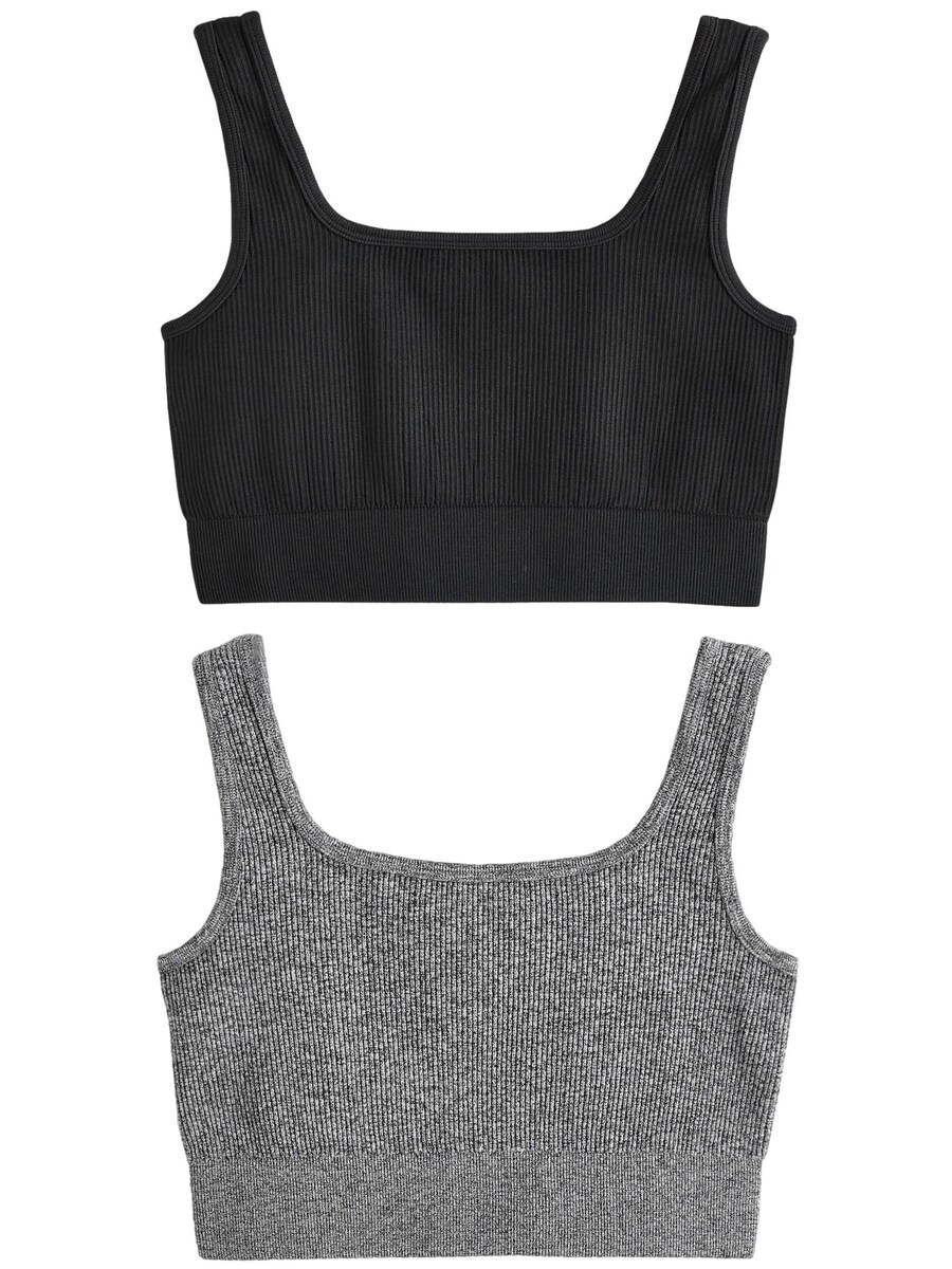 

Топ Next gerippt, цвет Grey/Black