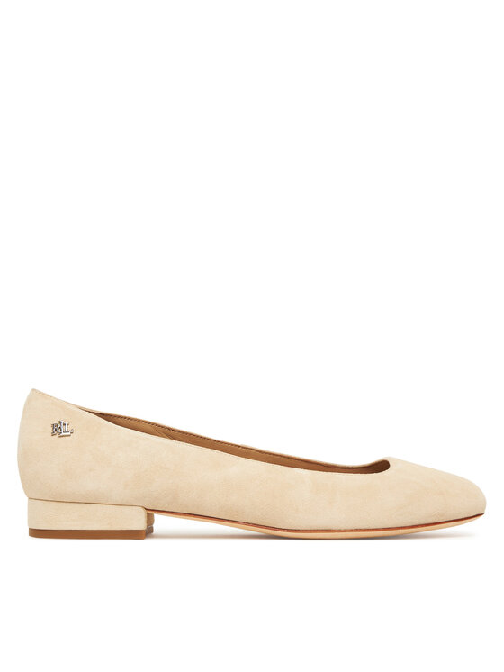 Балетки Emellie 802974358001 Lauren Ralph Lauren, бежевый