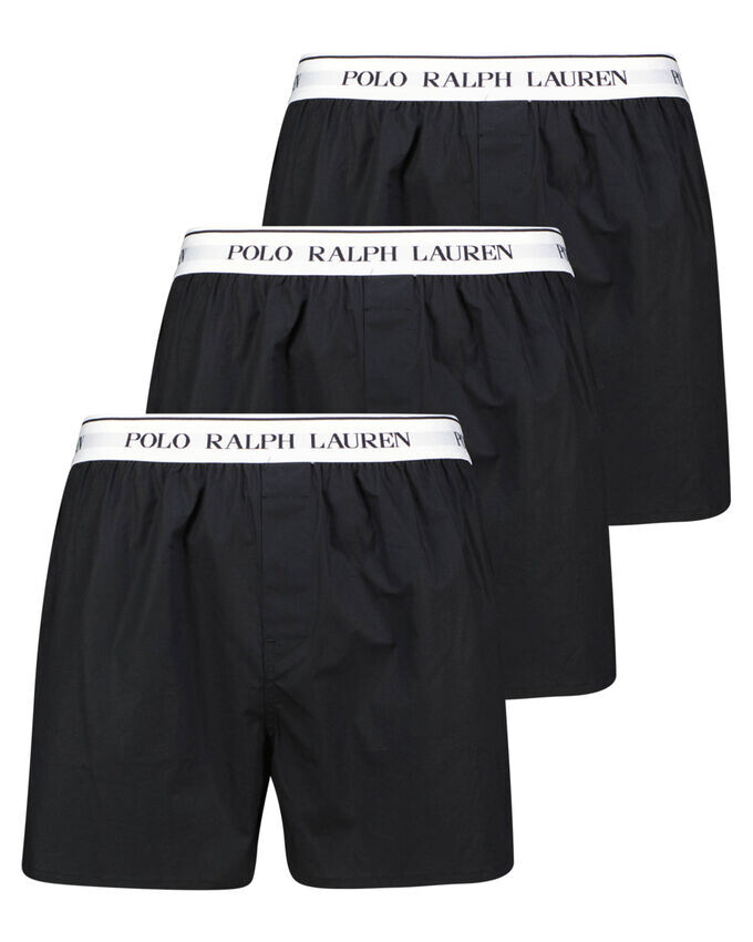 

Боксеры, 3 шт Polo Ralph Lauren, черный