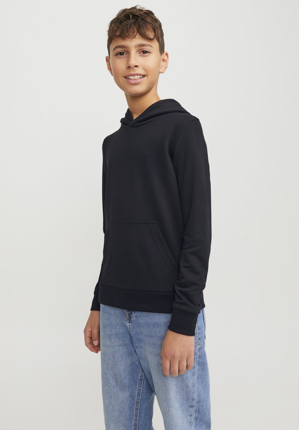 

Толстовка JJEBRADLEY HOOD Jack & Jones Junior, цвет black