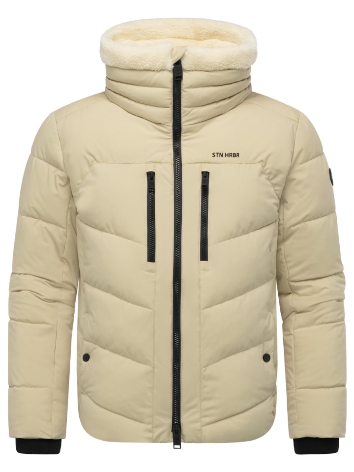 

Стеганая куртка Ansello XX песочного цвета STONE HARBOUR