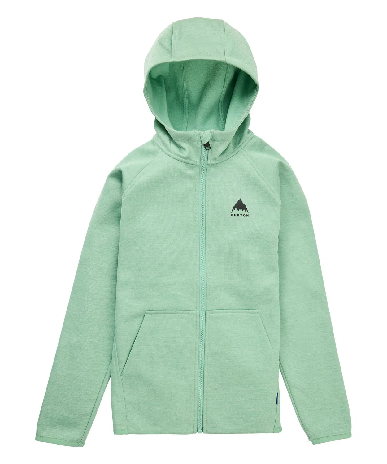 Флисовая кофта Burton Crown Weatherproof Full Zip для детей, светло-зеленый