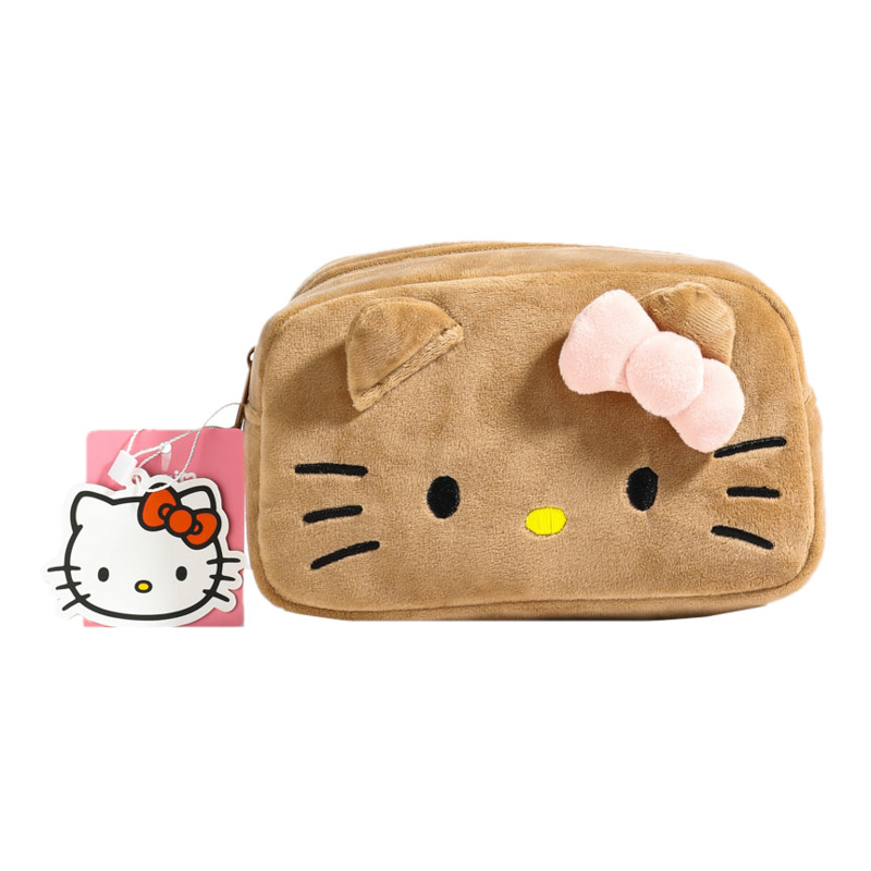 

Hello Kitty сумка для хранения и косметичка Sanrio, коричневый