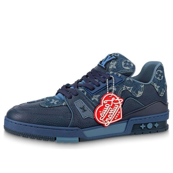 

Кроссовки x nigo lv trainers 'blue denim' Louis Vuitton, синий