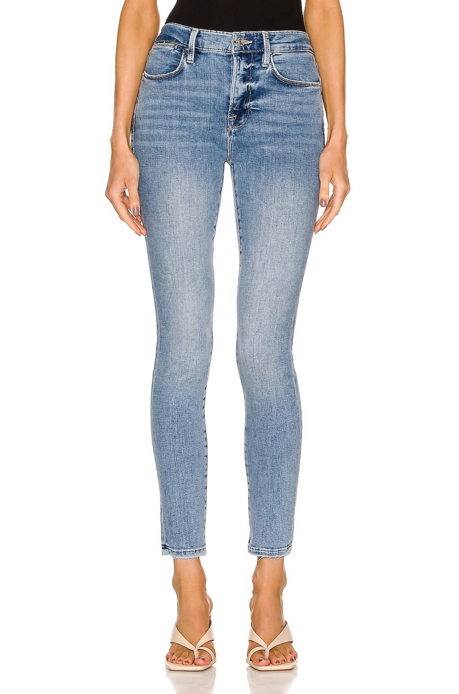 

Джинсы Le High Skinny цвета Jadite FRAME
