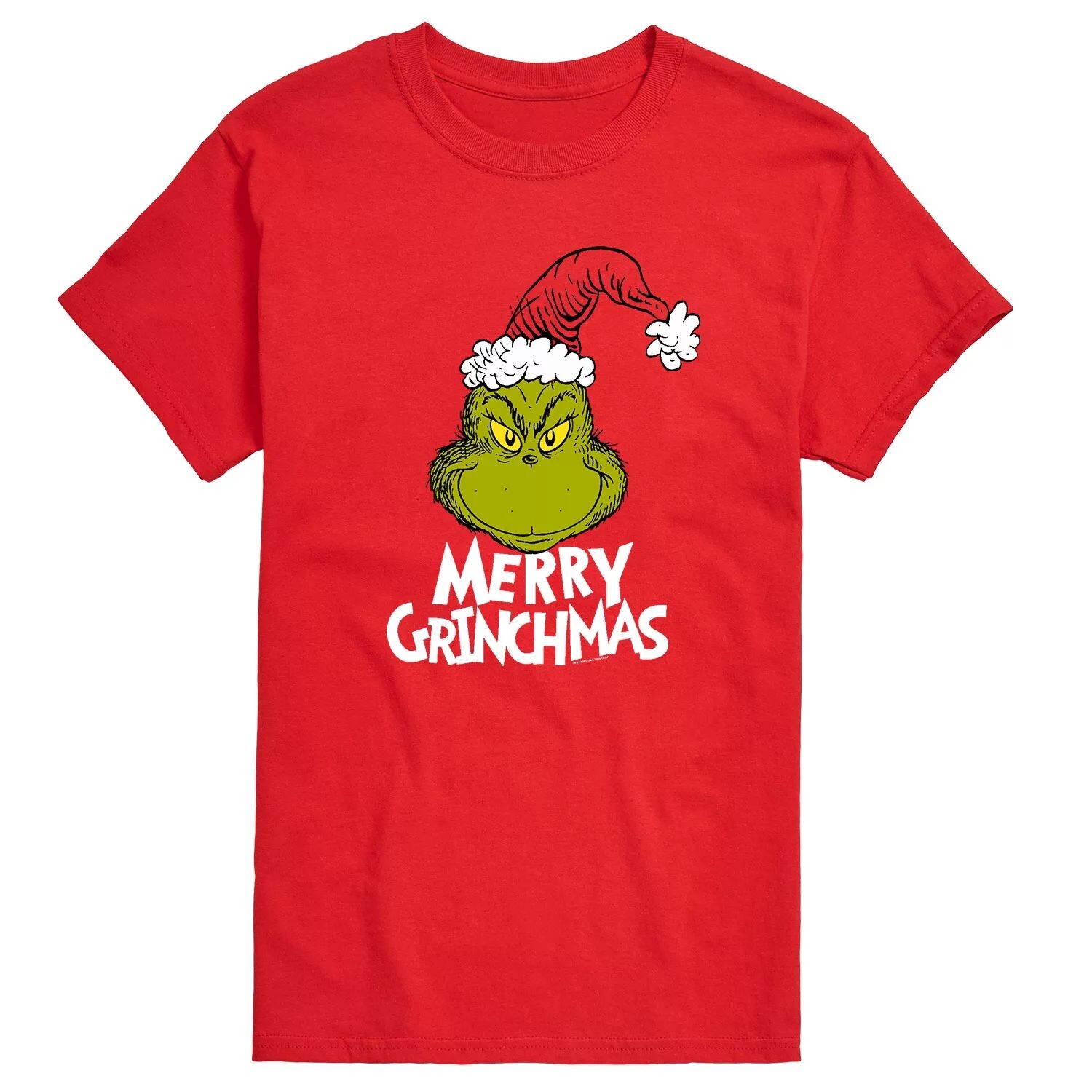 

Футболка Big & Tall Dr. Seuss Merry Grinchmas Licensed Character