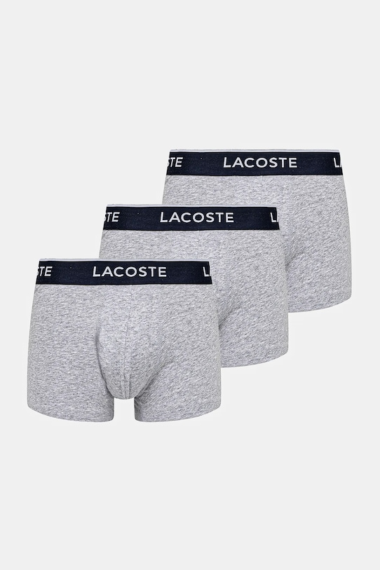 

Боксеры 3 шт Lacoste, серый