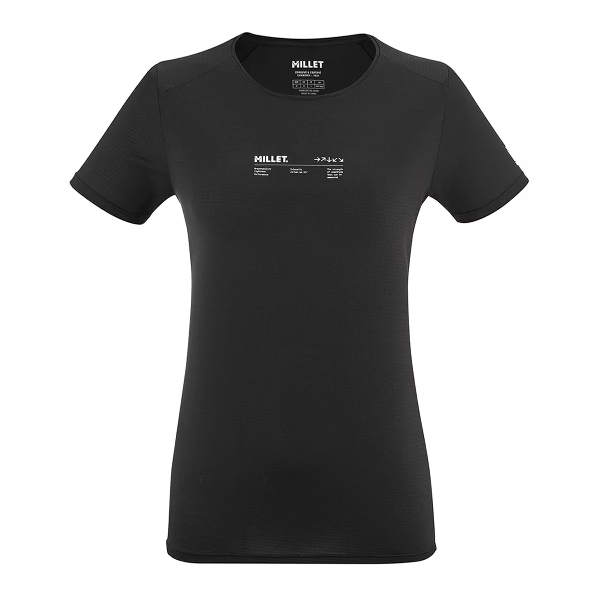 

Женская футболка INTENSE ESSENTIAL TS SS W Millet, черный