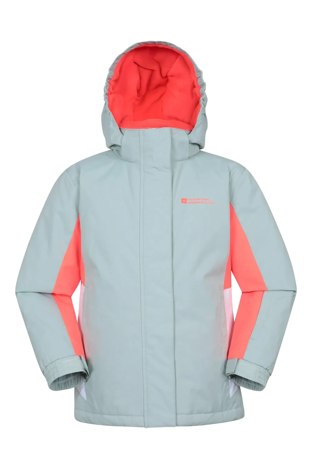 Детская снеговая куртка с флисовой подкладкой Mountain Warehouse, бледно-зеленый