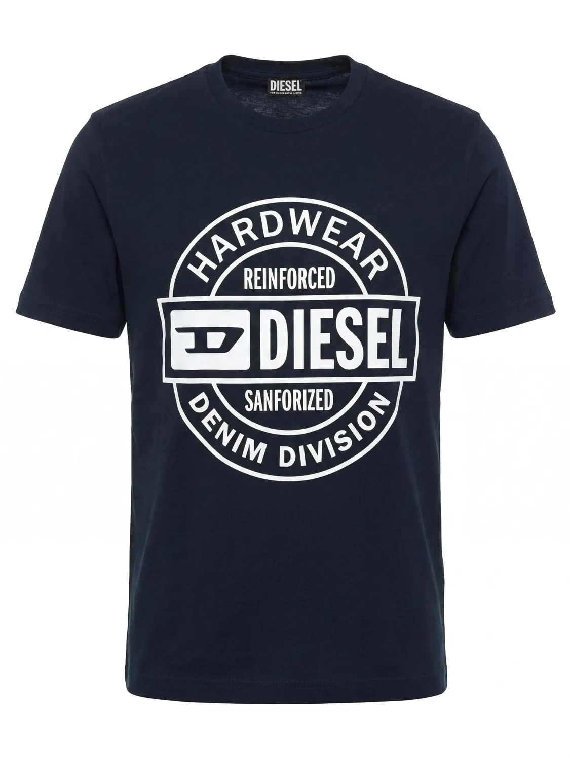 Футболка Diesel T-JUST 250218 темно-синего цвета