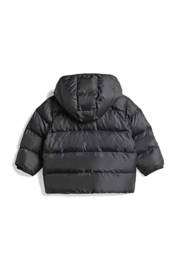 Детское пальто для девочек ветрозащитное Adidas, Black — фото 3