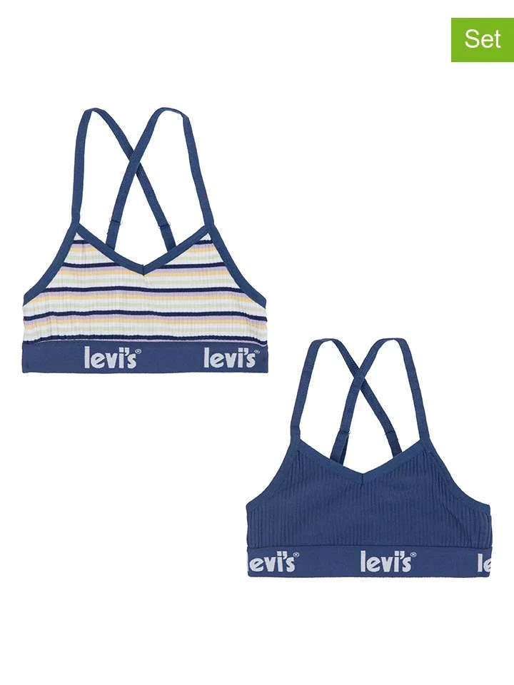 Бюстгальтер без рукавов комплект 2 шт Levi'S Kids, синий
