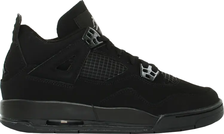 

Кроссовки Air Jordan 4 Retro GS Black Cat 2006, черный