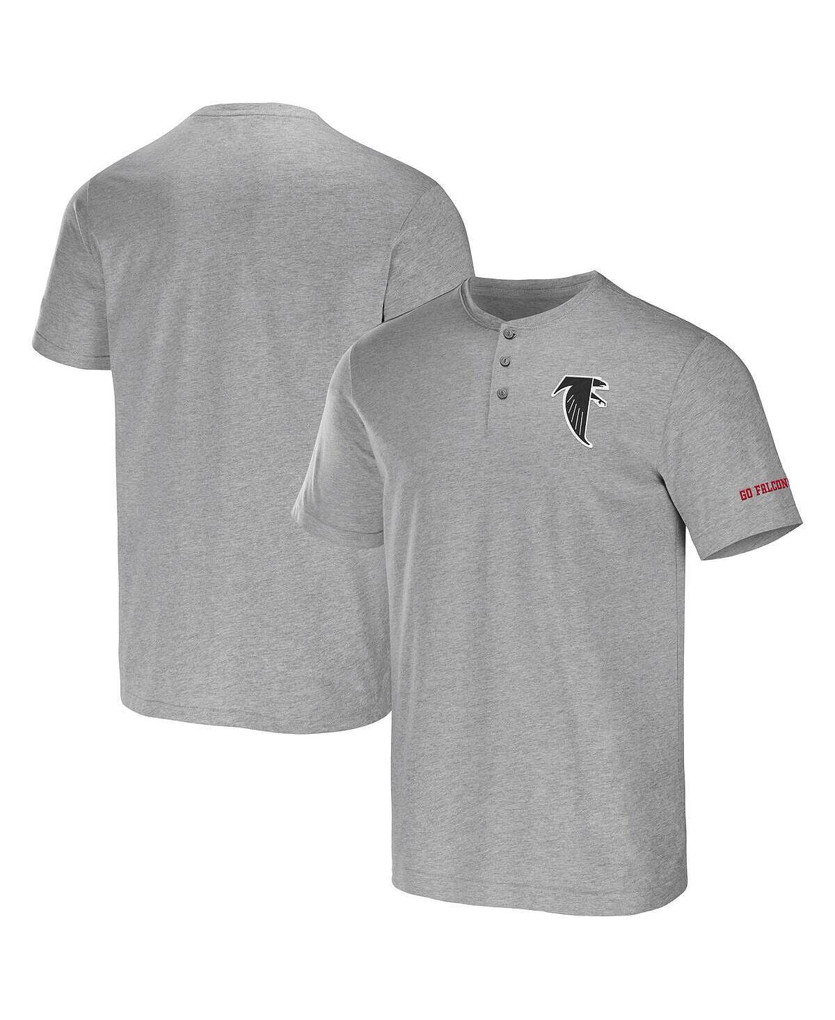 

Мужская футболка nfl x darius rucker от heather grey atlanta falcons henley Fanatics, мульти