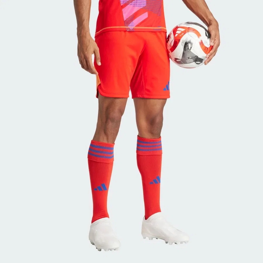 Шорты спортивные с длиной до колена adidas IN0449 T24 P Gk Sho, Красный — фото 2