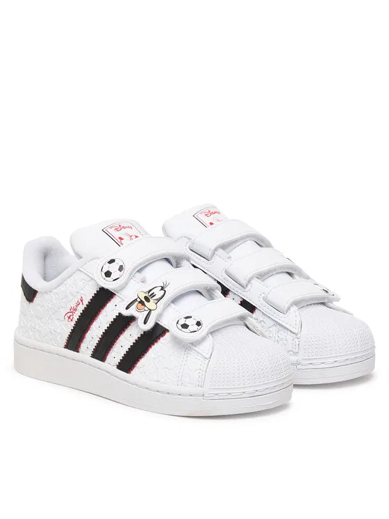 Кроссовки Disney Superstar Ii Comfort Closure Adidas, белый — фото 2
