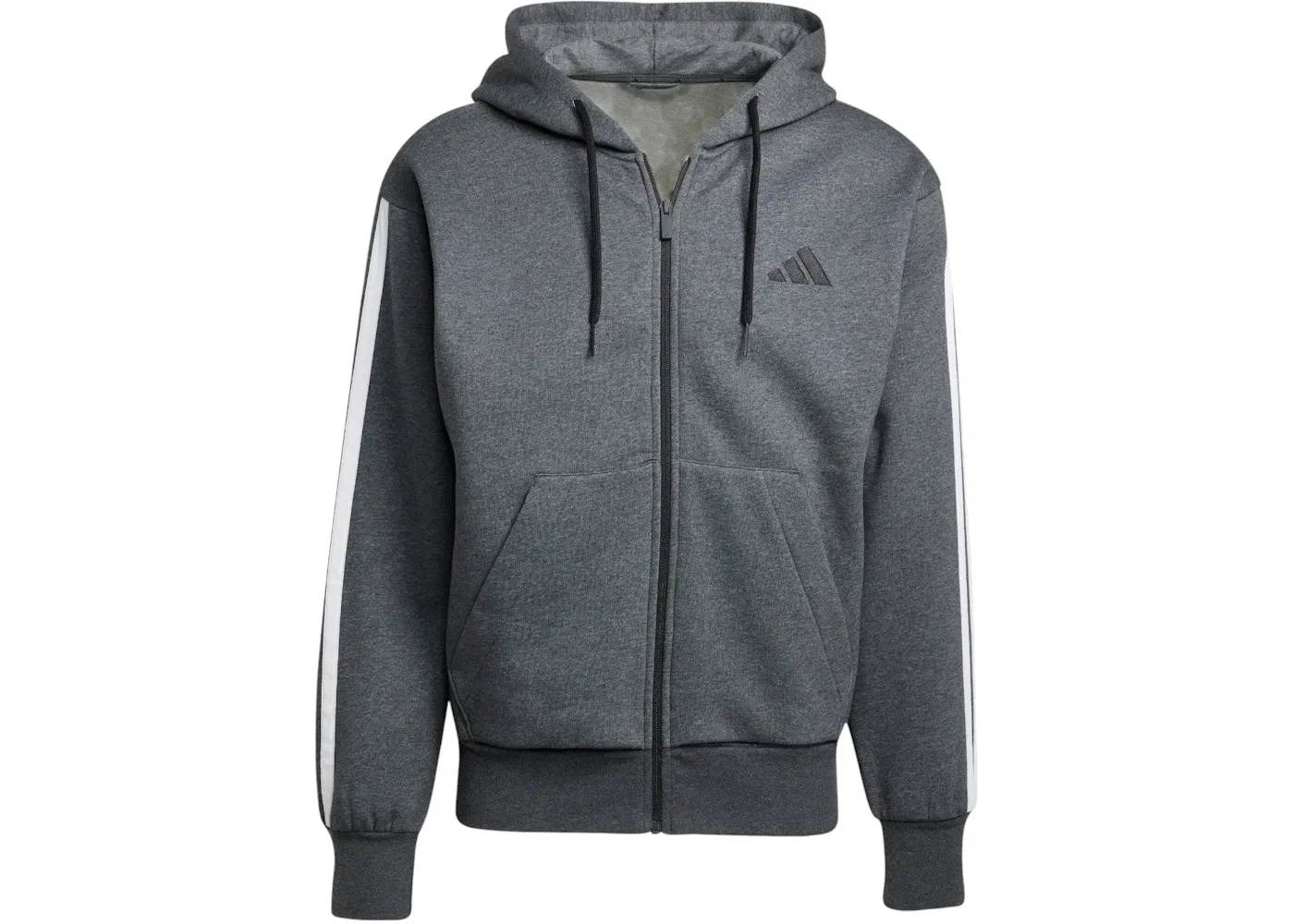 Мужская худи с длинным рукавом Hoodie Adidas, Dark Grey Heather Black