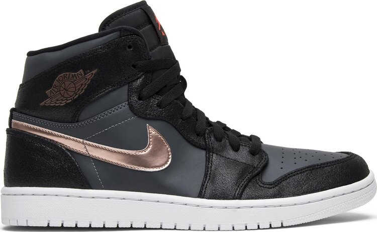 

Кроссовки Air Jordan 1 Retro High Bronze Medal, черный