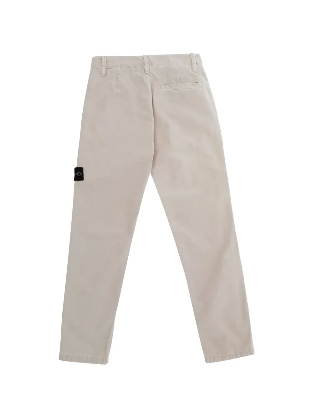Брюки-чинос с нашивкой в виде логотипа-компаса Stone Island Junior, бежевый — фото 2