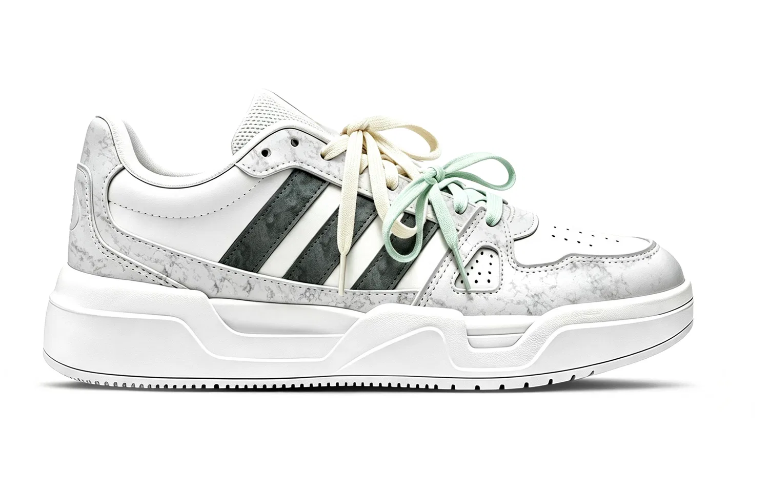 Детские скейтборд-кроссовки с низким верхом ENTRAP Adidas, Gray — фото 4