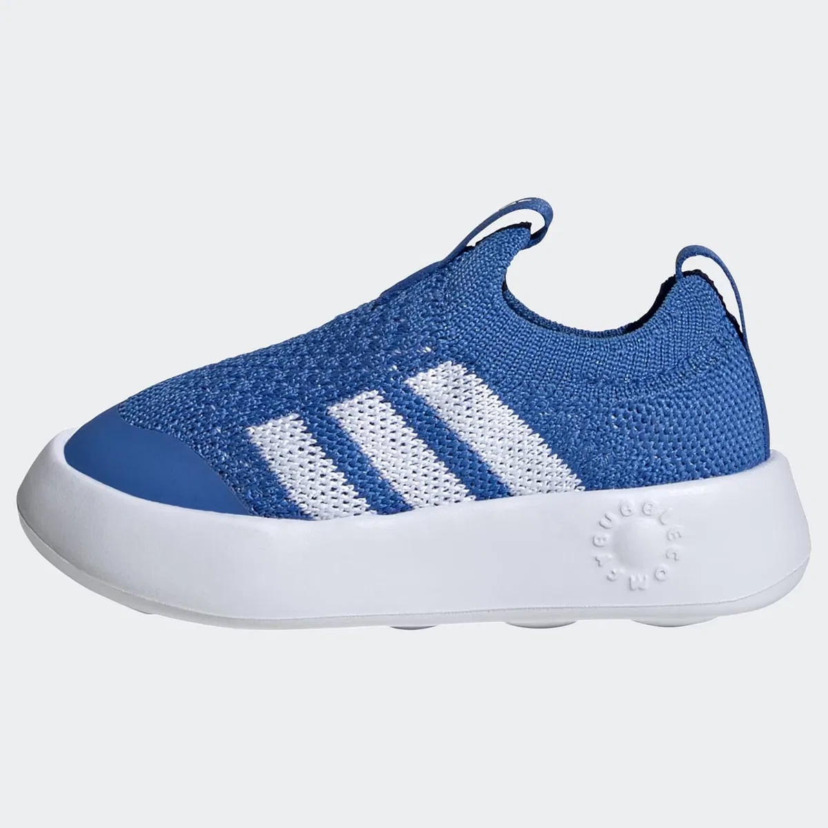Детские туфли для мальчиков с широкой колодкой Bubblecomfy Shoe Adidas, Bright Royal/Ftwr White/Core Black — фото 2