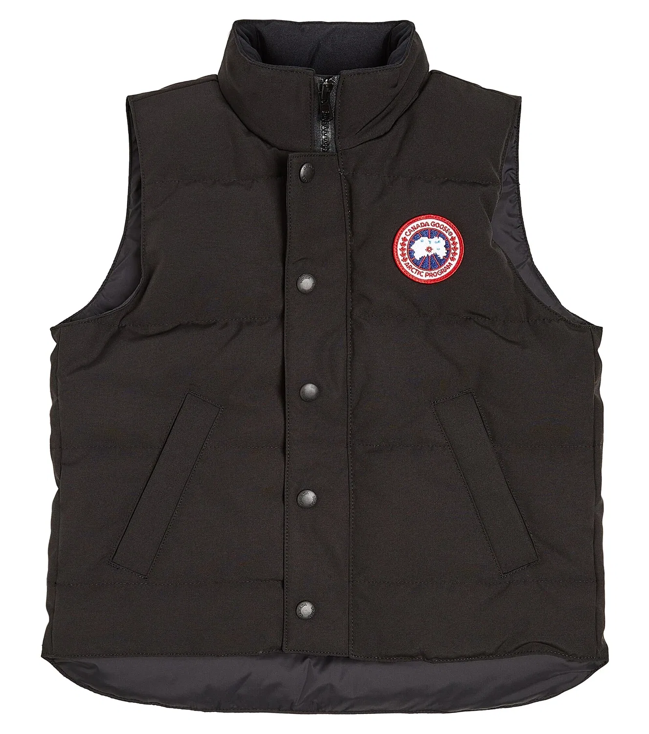 Жилет пуховый Vanier Canada Goose Kids, черный