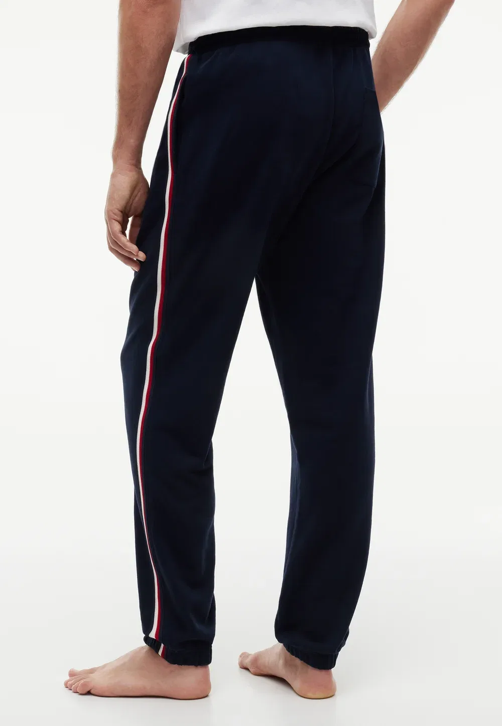 Спортивные штаны - th global stripe lg - пижамные штаны Tommy Hilfiger, Navy Blue — фото 3