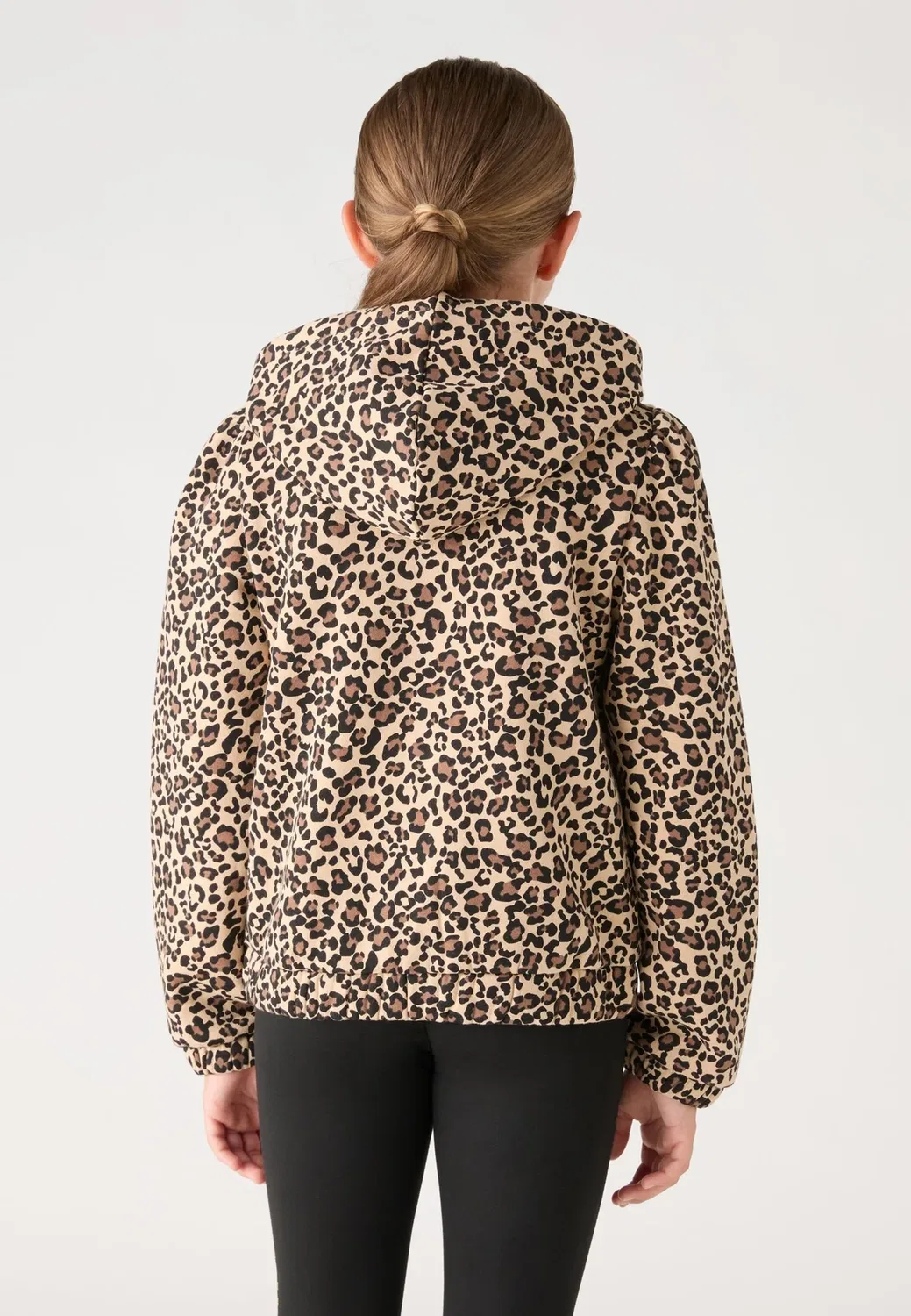 Толстовка Felpa animalier на молнии Terranova, Var Beige — фото 3