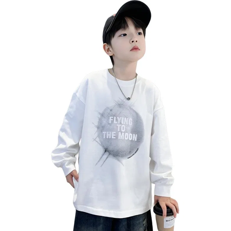 Детский свитшот с круглым вырезом Grade School Sweatshirts Crew Neck Moderate PLANDOO