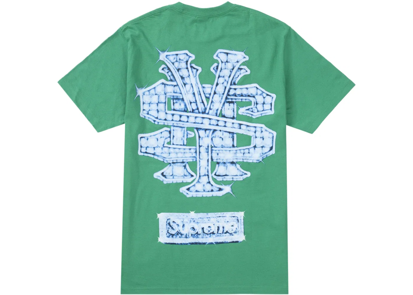 Мужская футболка с принтом Tee Supreme, Green — фото 2