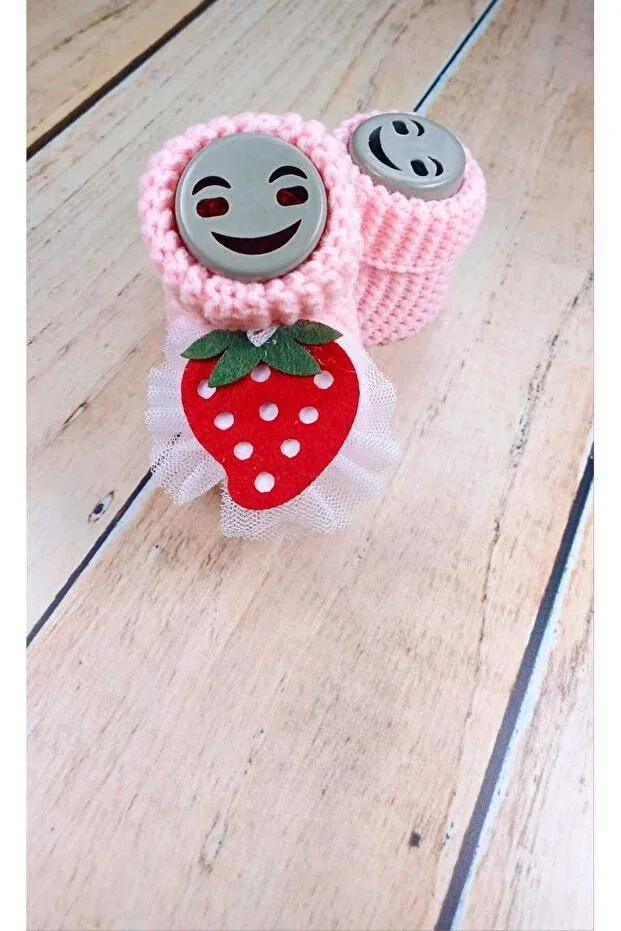 Детские пинетки с принтом Knitwear booties for baby kitten Gogobaby, Puppy'S Paw — фото 3