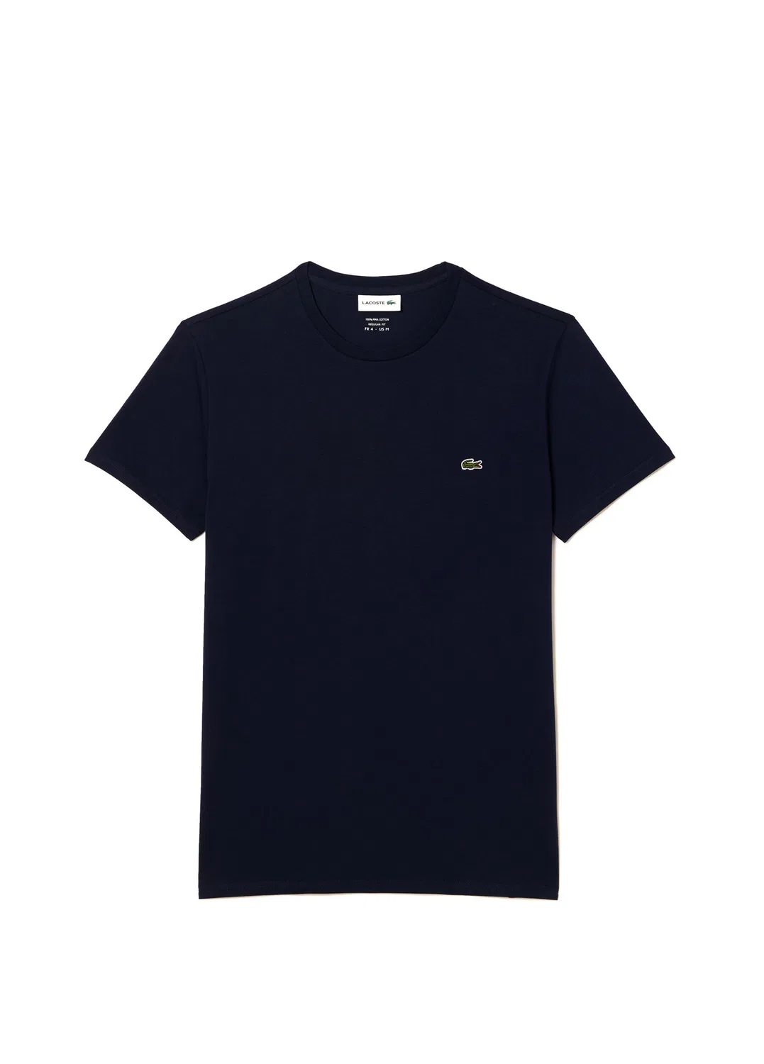 Футболка с круглым вырезом Lacoste, темно-синий — фото 4