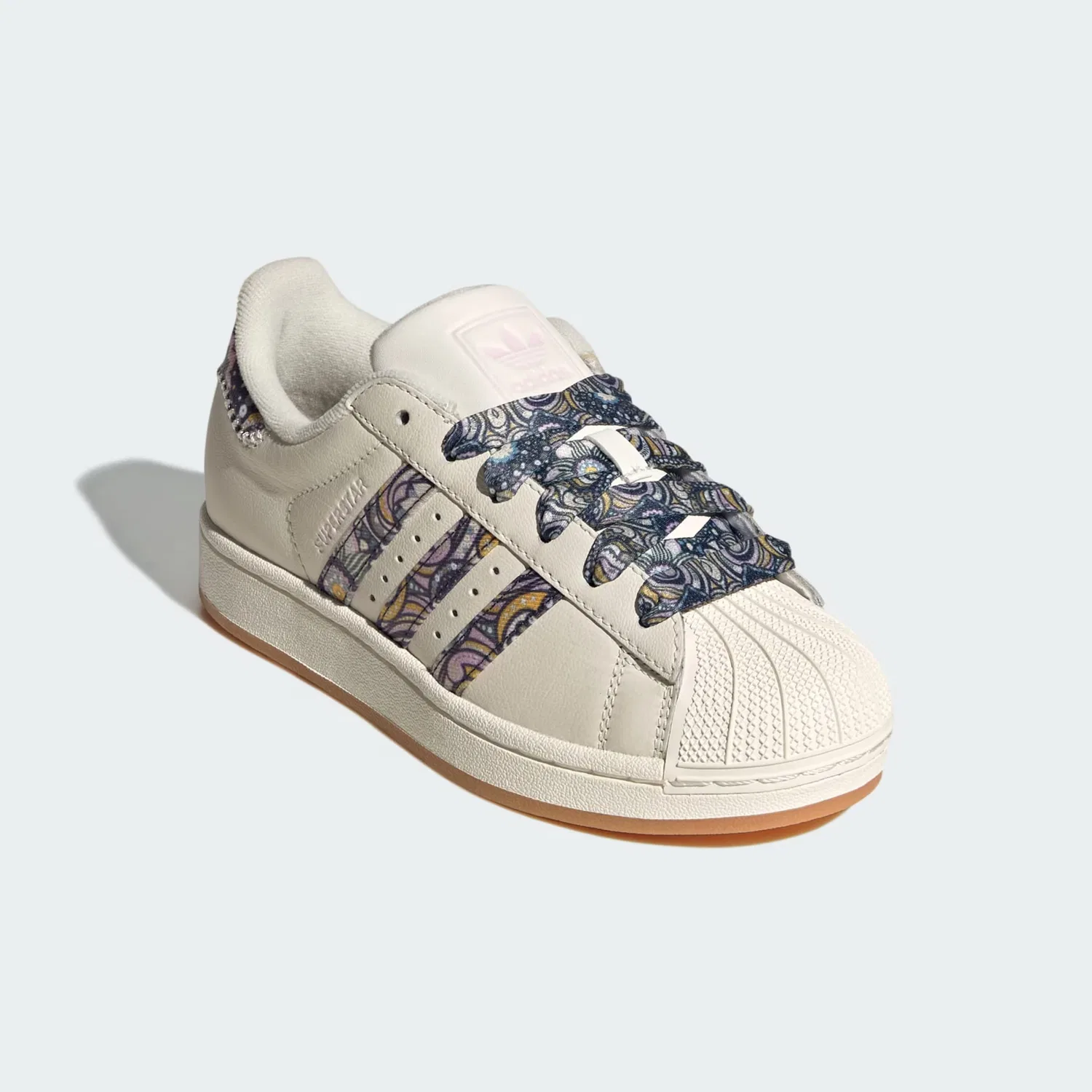 Кроссовки Adidas Originals Libery Superstar II в цвете Wool White — фото 3