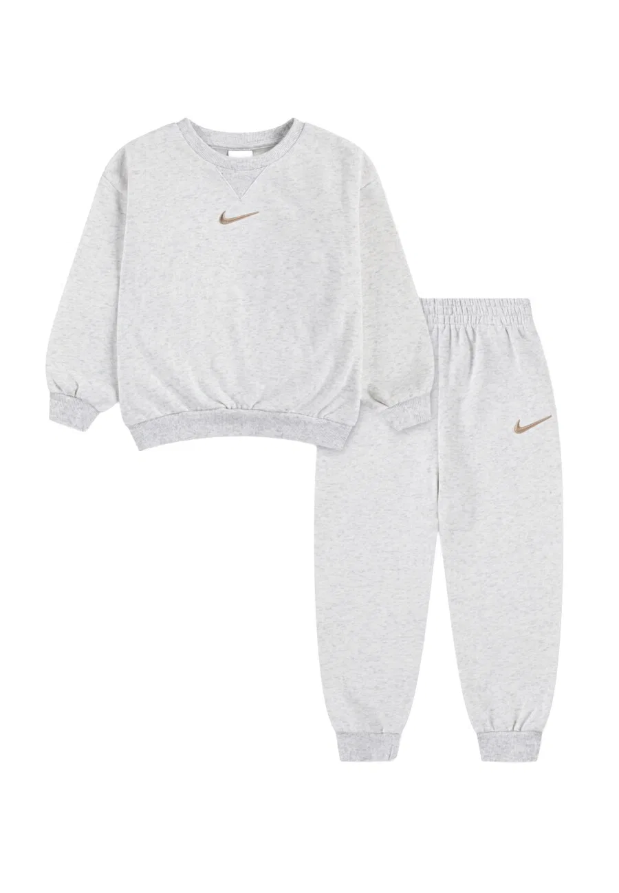 Спортивный костюм Nike Sportswear 'ESSENTIAL' светло-серого цвета