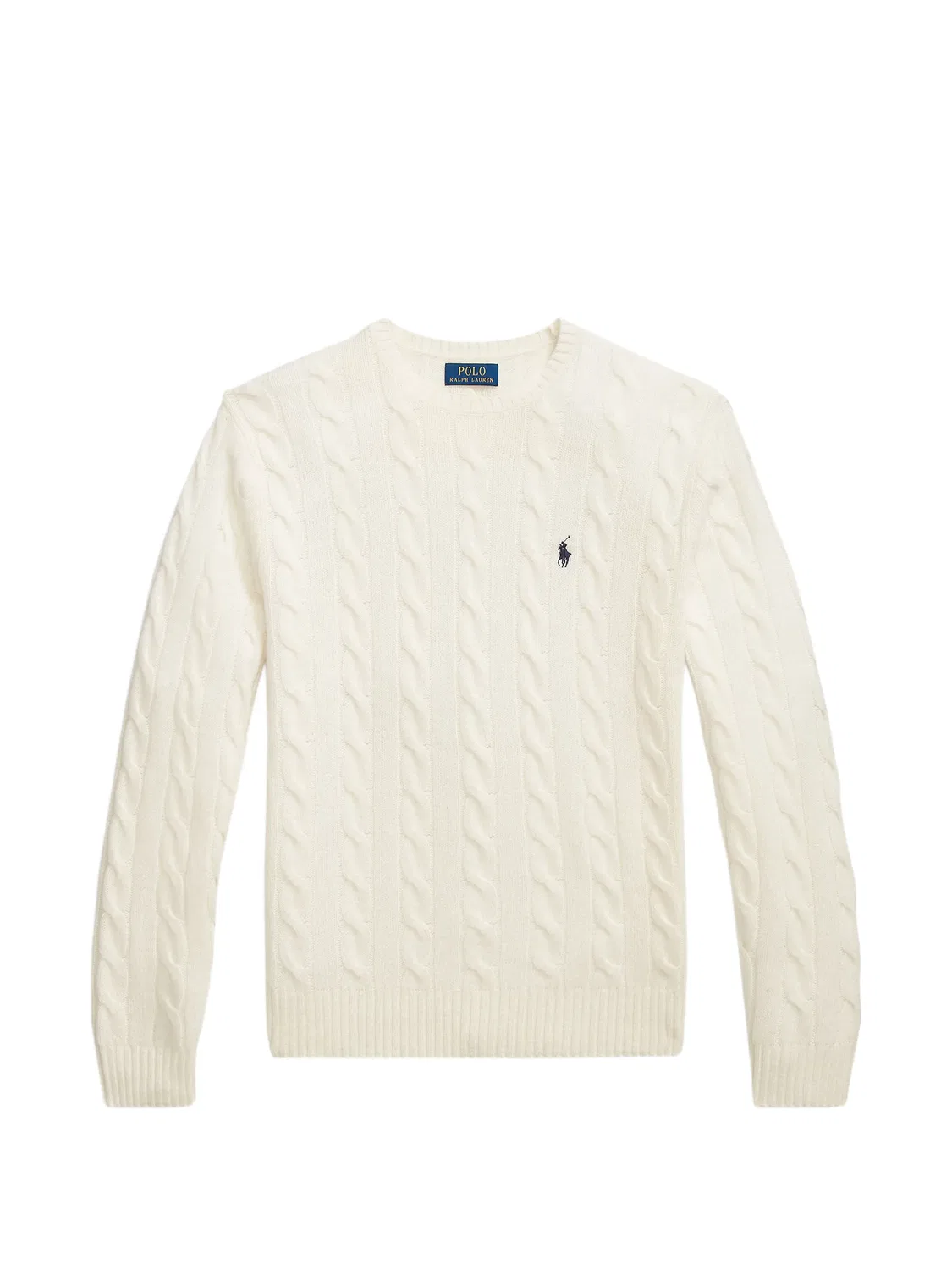 Свитер косами, 100% шерсть Polo Ralph Lauren, нейтральные