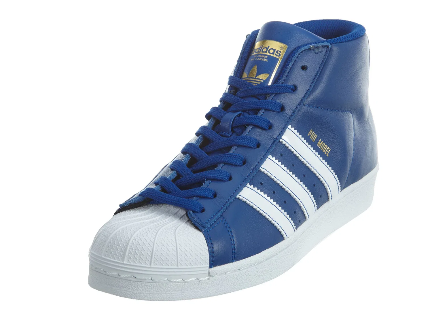 Детские кроссовки для мальчиков Pro Model J Adidas Originals, Collegiate Royal White Metallic Gold